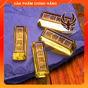 Mô hình thỏi vàng khối thần tài mang vận may & tài lộc vật phẩm phong thủy độc đáo