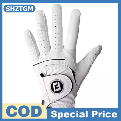 SHZTGM Bảo vệ gió ngoài trời và Găng Tay Golf ấm áp nam da cừu thoáng khí chống trượt tay trái và tay phải Găng Tay Golf đơn