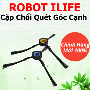 Cặp chổi cạnh ( chính hãng) cho robot hút bụi ilife V8 plus V8s A7 A9S B5 Max V9e X750 X785 X800 V80 A80 PLUS L100 A10S B5MAX