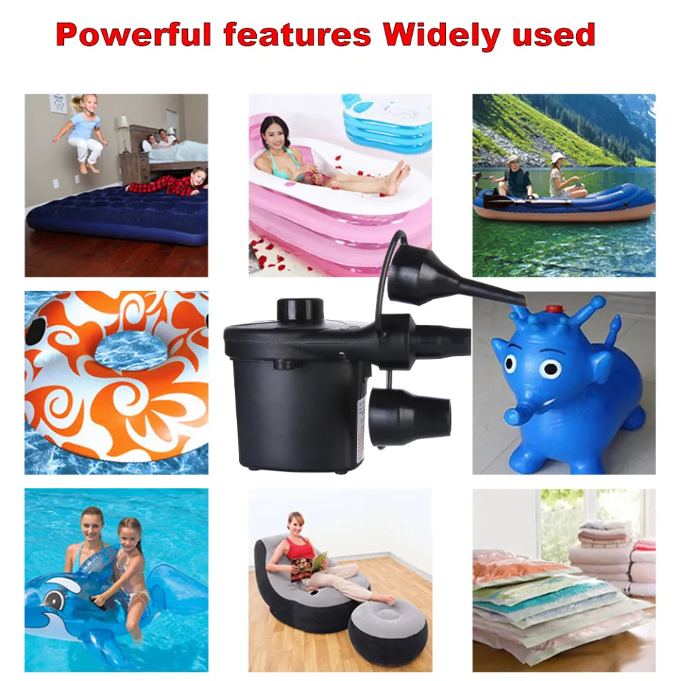 Electric Air Pump Potable Inflatable Compressor For Mattress