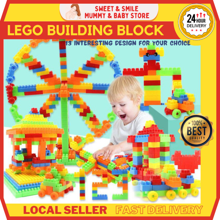 Mainan Lego Puzzle Kid Building Blocks Multiple Design Children