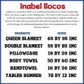 Abel TOWEL Gift Set Small Size for Gift Set wedding gift ideas Blanket Abel Pasalubong Inabel Ilocos Vigan Hinabi. 