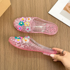 Free Shipping Baotou WomenS Summer New Style Casual Fashion Outdoor Floral Sandals And Clogs