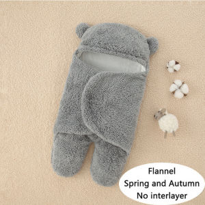 0-9 tháng bé kén cho trẻ sơ sinh mùa đông ấm flannel mềm bé túi ngủ bé mặt hàng trẻ sơ sinh newbon Babi sleepsack phong bì