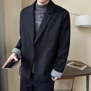 Mens suit jacket high-end casual suit Korean style trendy fashion jacket single Western jacket
