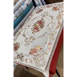 Taplak Meja Ukuran 90x150cm / Taplak Meja Bahan PVC / Taplak Meja Anti Minyak Air / Taplak Meja Ruang Tamu / Taplak Meja Motif