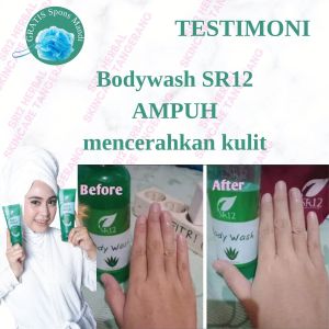 BODY WASH SR12 / SABUN PENCERAH TUBUH / SABUN LIDAH BUAYA DENGAN BULIR SCRUB / BADAN WANGI HARUM.. SABUN CAIR PEMUTIH BADAN PENGHILANG BEKAS LUKA KORENG HITAM PALING AMPUH BPOM / BODY WASH SR12 HERBAL