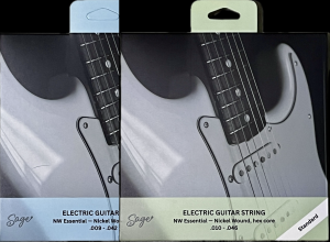 Sage Electric Guitar Strings – Nickel Wound | Bright Tone | Gauge 9–42 / 10–46