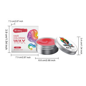 new Vaseline Temporary Hair Colour Cream Temperate Safety Children DIY Hairs Dyed Mud for Eyebrow Beards Coloring Hair Colored Wax hot
