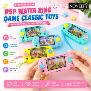 [MSIA SHIP] NOVELTY Psp Water Ring Game Classic Toys with String Birthday Goodies Kids Children Doorgift Christmas Kindergarten School Celebration Party Game Supply Present Gift