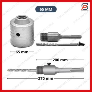 HOLE SAW SET BOR TEMBOK BETON PAKU MATA BOR BOBOK TEMBOK GRANIT SUMUR BULAT CIRCLE SAW