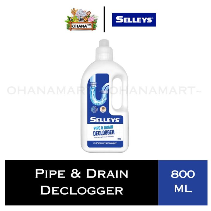 SELLEYS® Pipe & Drain Declogger High strength liquid saver for most