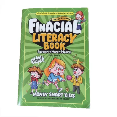 Kids Financial Literacy Comic Book Money Education Develop Money Mindset
