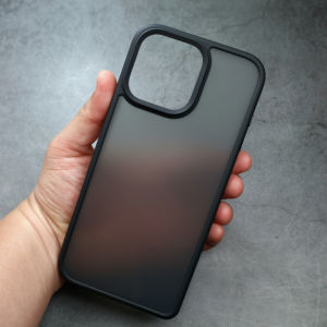 Ốp lưng nhám chống vân tay Likgus TUAN cho iPhone 16 15 14 13 12 11 Pro Max X Xs Max 7 8 Plus SE 2020 2022 - Viền bảo vệ camera nút bấm kim loại chống sốc