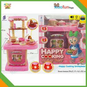 Mainan Edukasi Dapur Anak Dream Kitchen Set Masak Masakan Bisa Spray Air & Keluar Asap