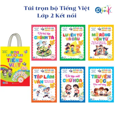 Sách -Trọn bộ sách lớp 2 Bài Tập Hàng Ngày Bài Tập Tuần Đề Kiểm Tra Toán Và Tiếng Việt Lớp 2-Kết Nối -Lẻ Tuỳ Chọn - QB