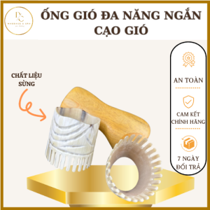 Dụng Cụ Ống Gió Đa Năng Sừng Loại Ngắn Khai Thông Kinh Lạc Diện Chẩn Thân Tâm