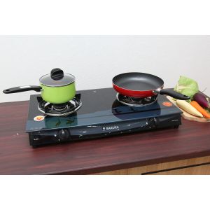 Bếp ga đôi Sakura SA-695SG / NAGASAKI 686  tiết kiệm gas 20%-+Tặng dây gas-Bảo Hành 12 tháng