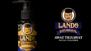 Lando Batumbakal Awat Tigyawat Anti-Acne Facial Cleanser for Men - facial cleanser that helps eliminate dead skin cells cleanse face of pollution and helps heal acne and prevent breakouts for a clearer skin smaller pores and less oil. 100ml 30ml