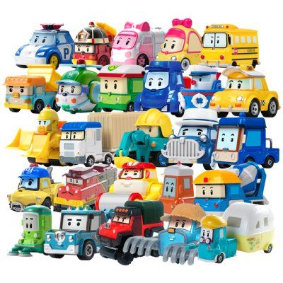 Robocar Poli Diecast Toy Vehicle Figures Series 27 Types - Poli, Amber,  Heli, Roy, Mark, Bucky, Poacher, Dumpoo, Max, Mickey, Bruner, Marine,  Terry, Lifty, School B, Cleany, Cap, Spooky, Posty, Tracky, Mini