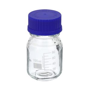 100ml Botol Kaca Lab Botol Sampel Laboratorium Botol Kaca Reagen Sample Botol Botol Vial 100ml Botol Kaca Reagen With Blue Cap