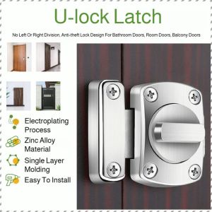 Thickened zinc alloy pin Antitheft door locks