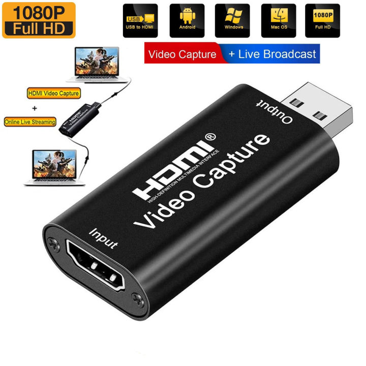 HDMI to USB video capture card 1080P HD video recorder game