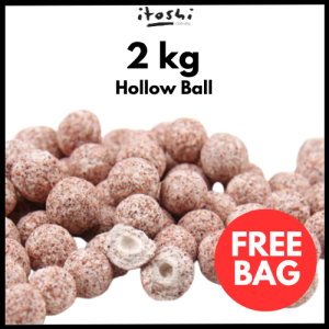 ITOSHI 2 KG Hollow Ball Bio Sphere Aquarium Fish Tank Bio Filter Media Mini Bacteria House