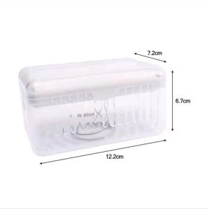 Ms. Clean NEW STYLE SOAP BOX MULTIFUNCTIONAL HAND-FREE RUBBING FOAMING HOUDEHOLD Laundry storage~0372