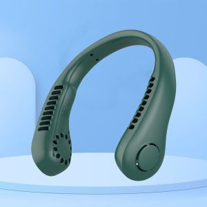 TH พัดลมพกพา พัดลมห้อยคอ พัดลมคล้องคอ ปรับลมได้ 3 ระดับ พัดลมคล้องคอแบบพกพาตั้งโต๊ะ สำหรับในบ้านและนอกบ้าน แฟนใหม่ปี 2023