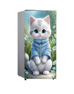 Stiker Kulkas 1 Pintu Ukuran 120 x 60 Bagian Depan Saja ( COD )piliang store