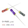 【Pre-order】 Tomenty C File Endodontic Endo Root Canal Unclogging Files 6 8 10 25mm Hand Use Stainless Steel Dentists. 