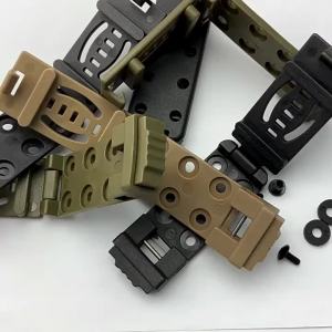 1ชุดพร้อมสกรู KYDEX Made K Sheath มีด Scabbard คลิปเอว DIY Make อุปกรณ์เสริมอะไหล่ Holsters Back Clamp Carry ระบบ