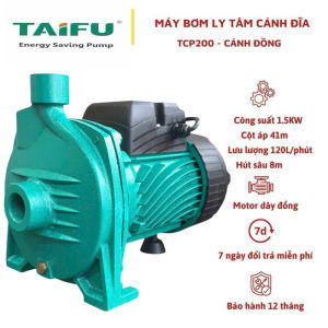 Máy bơm đĩa 1.5Kw (2HP) Cánh Đồng Taifu TCP200 - Máy bơm nước ly tâm hút giếng khoan giếng đào....