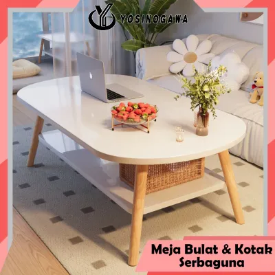 Meja Kopi untuk Apartemen Kecil Ruang Tamu Sofa Rumah Meja Teh Kamar Tidur sederhana - YOSINOGAWA