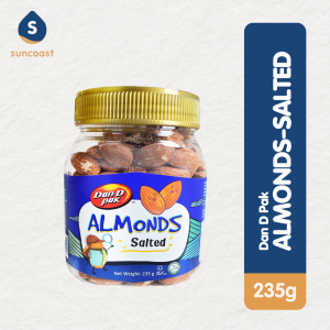 Dan D Pak Almonds Salted 235g | Premium Nuts