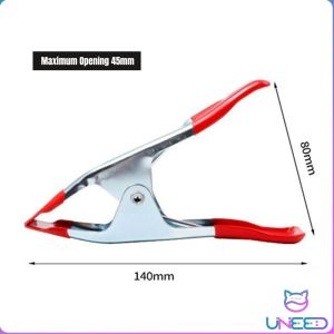 UNeed Metal Spring Clamp A-type Tent Clip Crafts Woodworking Backdrop Clips Home Improvement 1Pc
