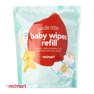 RedMart Canister Baby Wipes Refill Pack (200pcs)