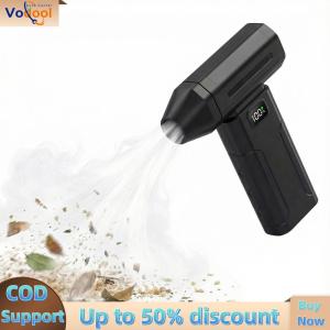 【Vodool Auto Center】 Compressed Air Duster Screen Display Portable Dust Blower Electric Dryer Rechargeable for Car Computer Home Office Dust Cleaning