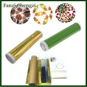 Fanzi [Flash Sale] DIY Colored Rotating Kaleidoscope Kits Science Educational Craft Kid Toys