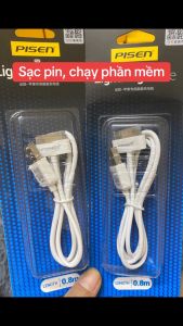 dây sạc pisen dùng cho ipad 2 ipad 3 lphone 4 4S - Hàng chính hãng BH 12 tháng