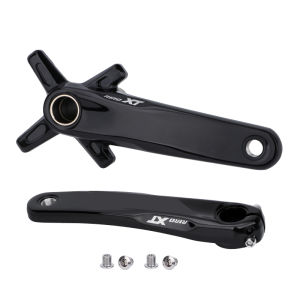 MEROCA XT จักรยานเสือภูเขา Crankset อลูมิเนียม Cranks 170/175มิลลิเมตร32ครั้ง34ครั้ง36ครั้ง38ครั้ง64/104BCD หมุนแขน MTB Hollowtech เชื่อมต่อแท่งอุปกรณ์จักรยาน