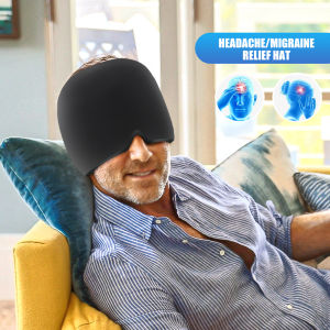 ใหม่ หมวกเจล บรรเทาอาการปวดหัว และไมเกรน บรรเทาความเครียด