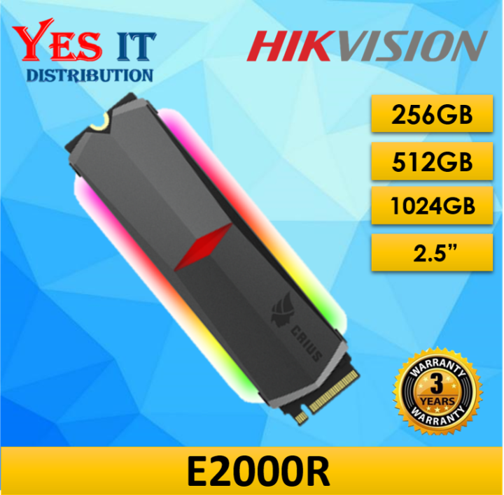 Hikvision E2000R RGB PCI-e NVMe 3D NAND Internal Solid State
