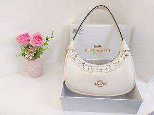 Tas selempang wanita coah Bailey Moon hobbo tweed Kanvas shoulderbag premium free coverbag