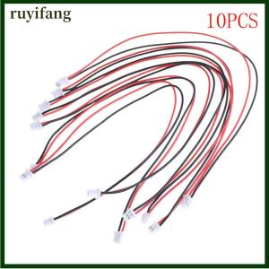 ruyifang 10 Pcs Micro JST 2.0 PH 2-Pin Connector plug with Wires Cables 150MM