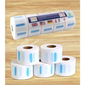 Barber Tissue Barber Neck Tissue 5 Rolls/Pack Disposable Tissue Paper for Salon & Barber Use