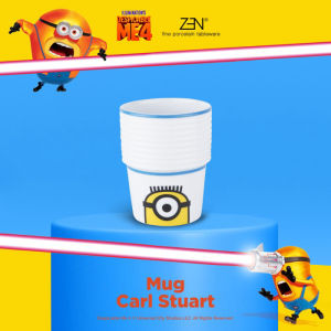 MINIONS ZEN Mug Gelas Keramik Stuart Carl 1 pcs + Box