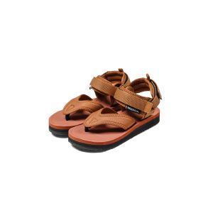 NAZREAL PORTER Brown Sandal Gunung Anak Terbatu / Sandal Anak Trendy