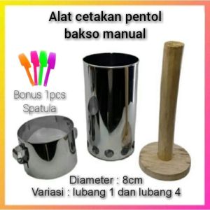 alat cetak pentol bakso paket lengkap siap pakai